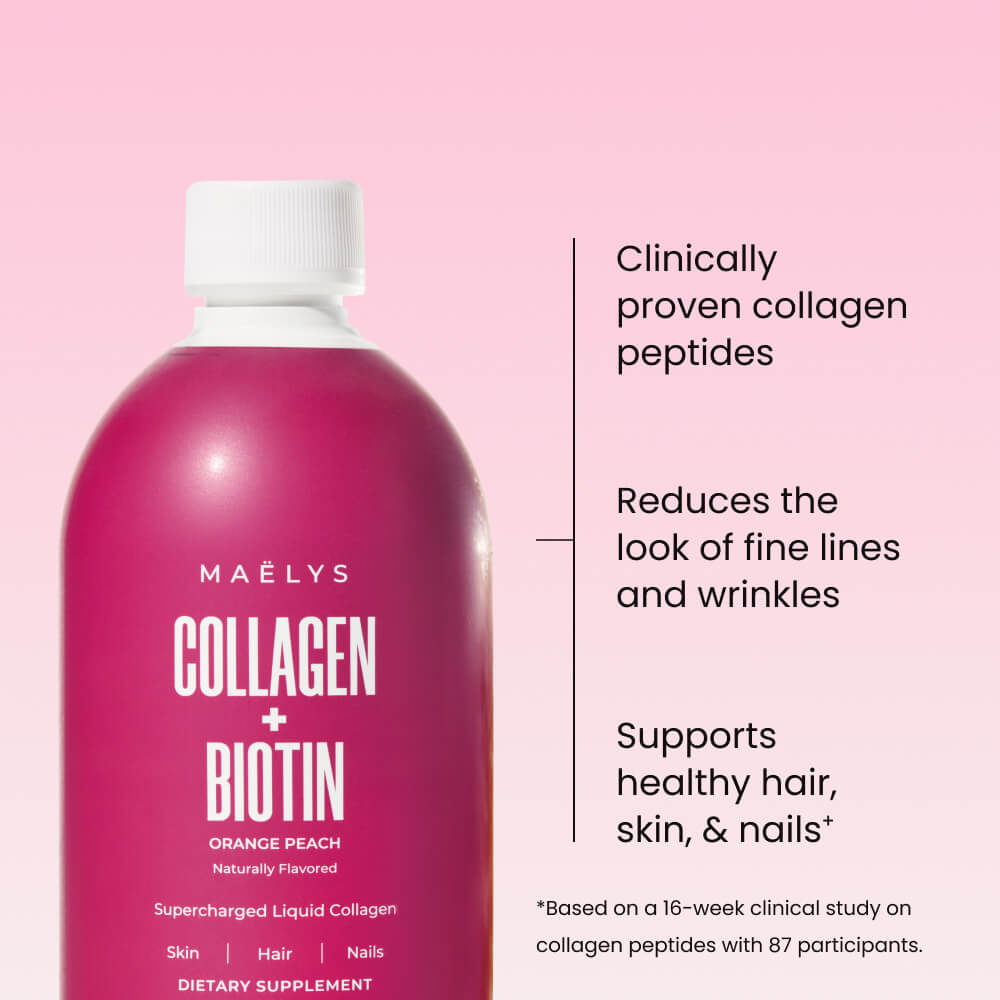 COLLAGEN + BIOTIN Supercharged Liquid Collagen COLLAGEN + BIOTIN Supercharged Liquid Collagen